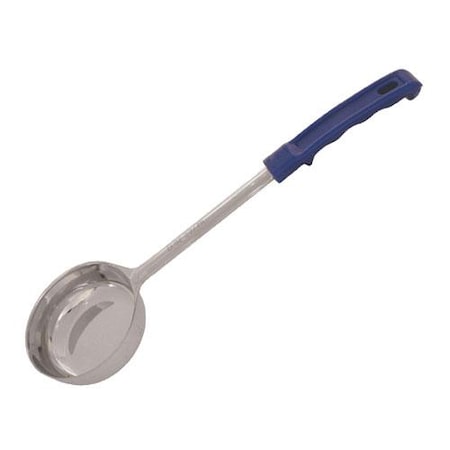 8 Oz Blue Solid Portion Spoon